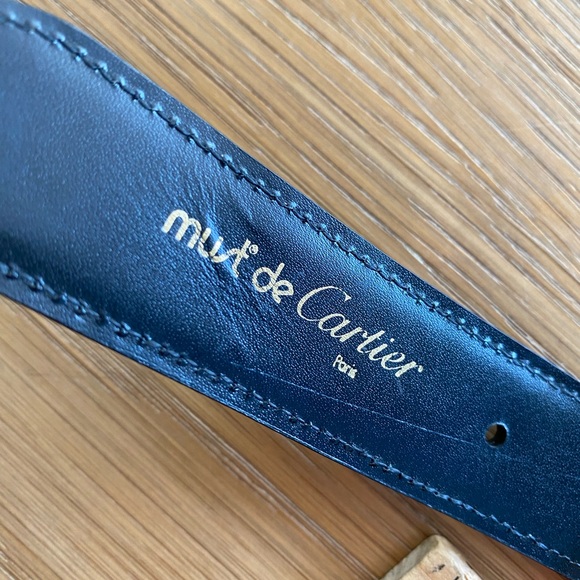 Cartier belt length is 49 inches - Picture 8 of 14